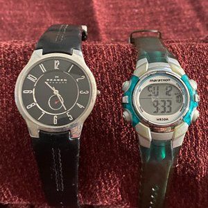 Amaze-Zing (B2) Sale!! #63 Skagen/Marathon Watch Combo